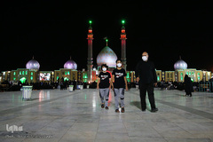 عزاداری شب پنجم محرم در مسجد جمکران
