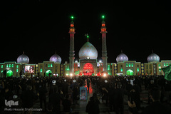 عزاداری شب پنجم محرم در مسجد جمکران