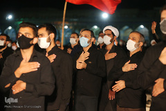 عزاداری شب پنجم محرم در مسجد جمکران