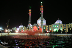 عزاداری شب پنجم محرم در مسجد جمکران