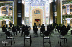 مراسم عزاداری شب ششم محرم در مسجد حضرت ولیعصر(عج) تبریز