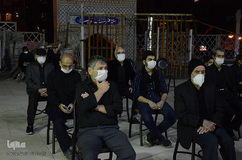 مراسم عزاداری شب ششم محرم در مسجد حضرت ولیعصر(عج) تبریز