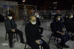 مراسم عزاداری شب ششم محرم در مسجد حضرت ولیعصر(عج) تبریز