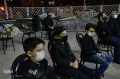 مراسم عزاداری شب ششم محرم در مسجد حضرت ولیعصر(عج) تبریز