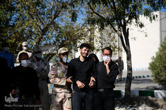 تشییع پیکر شهید مرزبانی «سعید رحمانی» در مشهد