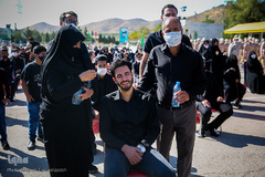 تشییع پیکر شهید مرزبانی «سعید رحمانی» در مشهد