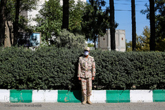 تشییع پیکر شهید مرزبانی «سعید رحمانی» در مشهد