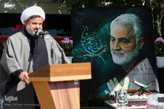 تشییع پیکر شهید مرزبانی «سعید رحمانی» در مشهد