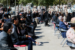 تشییع پیکر شهید مرزبانی «سعید رحمانی» در مشهد