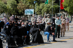تشییع پیکر شهید مرزبانی «سعید رحمانی» در مشهد