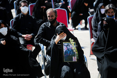 تشییع پیکر شهید مرزبانی «سعید رحمانی» در مشهد