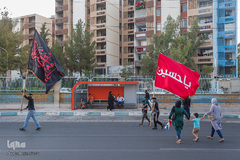 علم گردانی در شیراز‎