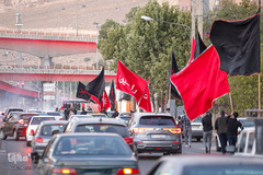 علم گردانی در شیراز‎