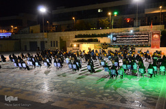 مراسم عزاداری شب هشتم ماه محرم میدان منصور تبریز