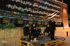 مراسم عزاداری شب هشتم ماه محرم میدان منصور تبریز