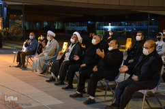 مراسم عزاداری شب هشتم ماه محرم میدان منصور تبریز