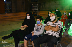 مراسم عزاداری شب هشتم ماه محرم میدان منصور تبریز