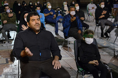 مراسم عزاداری شب هشتم ماه محرم میدان منصور تبریز