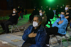 مراسم عزاداری شب هشتم ماه محرم میدان منصور تبریز