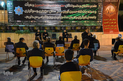 مراسم عزاداری شب هشتم ماه محرم میدان منصور تبریز