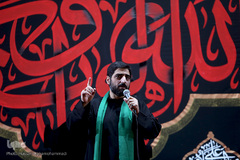 عزاداری شب تاسوعای حسینی هیات «ریحانة الحسین(ع)» با مداحی سیدمجید بنی فاطمه در پارک ارم تهران