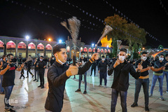 عزاداری شب تاسوعای حسینی در حرم شاهچراغ (ع)