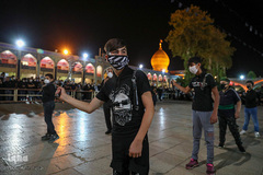 عزاداری شب تاسوعای حسینی در حرم شاهچراغ (ع)