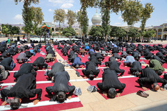 عزاداری ظهر تاسوعا در حرم شاهچراغ(ع)