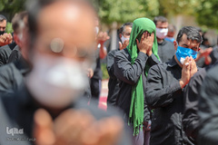 عزاداری ظهر تاسوعا در حرم شاهچراغ(ع)