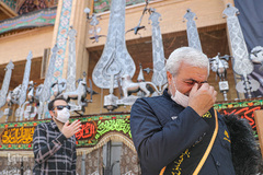 عزاداری ظهر تاسوعا در حرم شاهچراغ(ع)