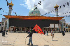 عزاداری ظهر تاسوعا در حرم شاهچراغ(ع)