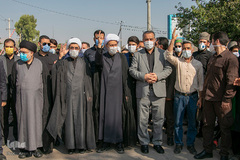 عزاداری ظهر تاسوعا در حرم شاهچراغ(ع)