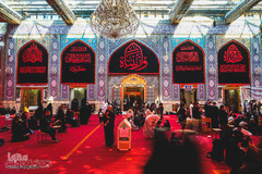 عزاداری شب تاسوعا در کربلای معلی