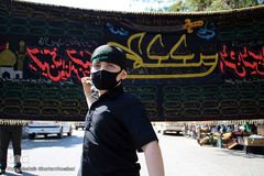 عزاداری تاسوعای حسینی در شهرستان اهر