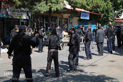 عزاداری تاسوعای حسینی در شهرستان اهر