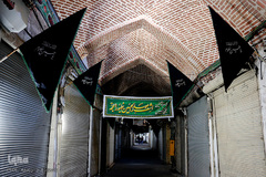 سکوت بازار تبریز در روز تاسوعا