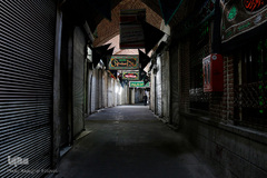 سکوت بازار تبریز در روز تاسوعا