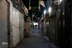 سکوت بازار تبریز در روز تاسوعا