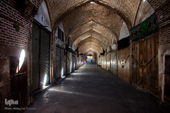 سکوت بازار تبریز در روز تاسوعا