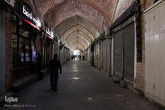 سکوت بازار تبریز در روز تاسوعا