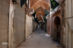 سکوت بازار تبریز در روز تاسوعا