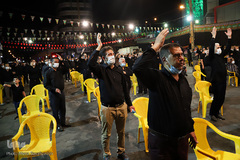 عزاداری شب عاشورا در اهواز