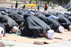 نماز ظهر عاشورا در بیرجند