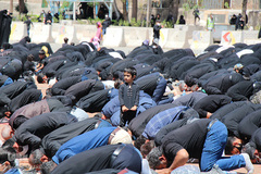 نماز ظهر عاشورا در بیرجند