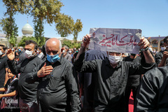 عزاداری ظهر عاشورا در حرم شاهچراغ(ع)