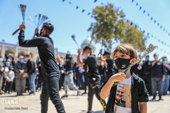 عزاداری ظهر عاشورا در حرم شاهچراغ(ع)