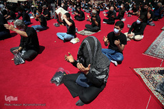 مراسم عزاداری عاشورای حسینی در آستان مقدس امامزاده صالح(ع) تهران