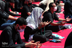 مراسم عزاداری عاشورای حسینی در آستان مقدس امامزاده صالح(ع) تهران