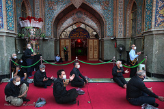 مراسم عزاداری عاشورای حسینی در آستان مقدس امامزاده صالح(ع) تهران