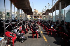 مراسم عزاداری ظهر عاشورای حسینی در آستان مقدس امامزاده صالح(ع) تهران